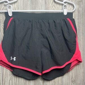 Women’s Under Armour Athletic Shorts Pink Size Small